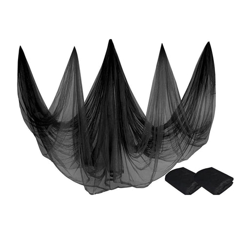 Mosquito Netting Garden Mesh Netting,Fly Bird Net Barrier Hunting Blind Plant Protecting Net, Black（2.4*6m） In Australia - Darrahopens
