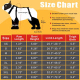 Dog Suspender Boots, Waterproof Dog Rain Boots, Puppy Snow Shoes for Winter, Anti Dirt Pants with Shoes, Adjustable Suspender Pants for Outdoor Walking & Paw Protectors (size 2, Black) In Australia - Darrahopens