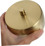 Cigarette&Cigar Smokers Waterproof Windproof Indoor Outdoor Ashtray with Heavy Weighted Stainless Steel Tobacco Ash Tray for Outside Patio-Wind Safe Covered Ashtrays （Small size with lid） In Australia - Darrahopens