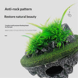 Aquarium Floating Island Decorations,Fish Tank Decorations, Interactive Fish Tank Toy for Betta Fish, Guppies, Goldfish, Shrimps, and Hermit Crabs（small） In Australia - Darrahopens