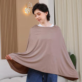Multi-use Nursing Cover for Breastfeeding, 360°Full Coverage Nursing Poncho, Rayon Soft & Breathable Breastfeeding Cover up In Australia - Darrahopens