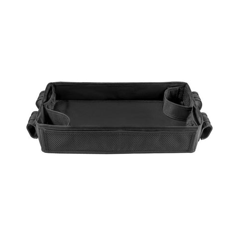 Stroller Snacks Tray for  Double Sided Bottom Padding - Storage Mesh Pockets - 2 Kid’s Cup Holders,Oxford cloth+ABS+PU  for Eating & Activities In Australia - Darrahopens