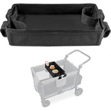 Stroller Snacks Tray for  Double Sided Bottom Padding - Storage Mesh Pockets - 2 Kid’s Cup Holders,Oxford cloth+ABS+PU  for Eating & Activities