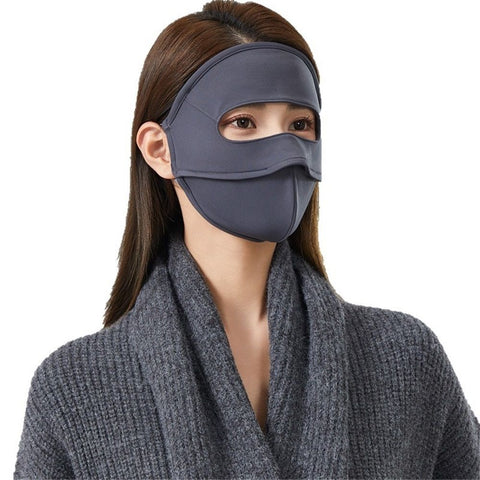 Anti-UV Face Cover with Protective & Breathable Open Washable Reusable, Face Mask Breathable Sunscreen Sports Face Covering In Australia - Darrahopens