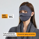 Anti-UV Face Cover with Protective & Breathable Open Washable Reusable, Face Mask Breathable Sunscreen Sports Face Covering In Australia - Darrahopens