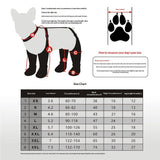 Dog Suspender Boots, Tall Dog Boots Anti-Slip & Fall Waterproof Shoes Leggings, Adjustable Suspender Boots for Dogs Winter Snow Rain Hiking Paws Protector(Black, 5:XL) In Australia - Darrahopens