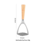 Potato Masher with Wooden Handle, Manual Potato Press for Kitchen Tool, Aluminum Alloy Potato Ricer For Fluffy Mashed Potato In Australia - Darrahopens