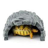 Reptile Rock Hide Cave, Resin Cave, Aquarium Decorations Accessories, Lizard Turtle Fish Hide Habitat, Lizards Hideaway In Australia - Darrahopens