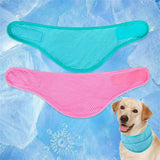 Dog Cooling Bandana - 2 Pack Instant Cooling Dog Bandanas, Chill Out Pet Cool Scarf Summer Essentials Ice Neck Cooler Wrap, Prevent Sunstroke for Small Medium Large Dogs (M) In Australia - Darrahopens