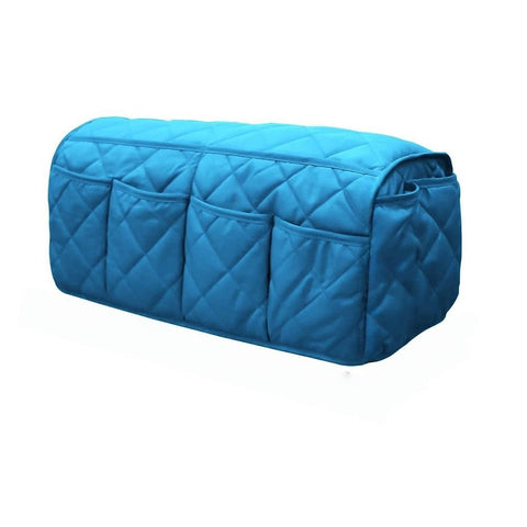 Sofa Armrest Organizer with Pockets, Non-Slip, Space-Saving, Fits Most Couches & Recliners, for TV Remote, Phone, Magazine, blue(only bag) In Australia - Darrahopens