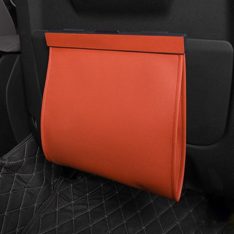 Leather Car Trash Can with Magnetic Closure,Leak-Proof, Odor-Lock Car Trash Bin for Any Cars, Sedans, SUVs, Trucks（Only trash cans） In Australia - Darrahopens