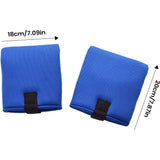 Wheelchair Foot-Rest Pads Cover, 1 Pair Elderly Wheelchair Footrest Cover, Non-Slip Footplate Protector Pad, Soft Leg Rest Cushion
