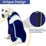 Dog Recovery Suit After Surgery,Long Sleeve Dog Surgical Onesie for Surgery,Soft Breathable Pet Pajamas Anti Shedding,Adjustable Bodysuit Prevent Licking Wound,Cone Collar Alternative,XL