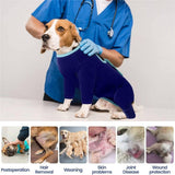 Dog Recovery Suit After Surgery,Long Sleeve Dog Surgical Onesie for Surgery,Soft Breathable Pet Pajamas Anti Shedding,Adjustable Bodysuit Prevent Licking Wound,Cone Collar Alternative,XL In Australia - Darrahopens