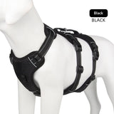 Escape Proof Dog Harness, No Choke No Pull Dog Vest Harness, Breathable Soft Padded Oxford, Leash Clips for Small Medium Dogs, Black,M In Australia - Darrahopens