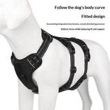 Escape Proof Dog Harness, No Choke No Pull Dog Vest Harness, Breathable Soft Padded Oxford, Leash Clips for Small Medium Dogs, Black,M In Australia - Darrahopens
