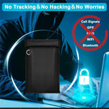 Bags for Tablets 33*26cm(1 Pack) Signal Blocking Cage, Cell Phone Signal Jammer, Anti-Tracking Pouch, Blocking All Tpye of Signal Bag