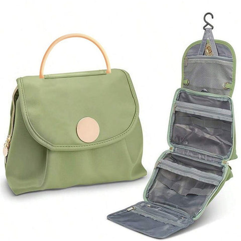 Small Hanging Toiletry Bag, Extra Compact Travel Organizer for Minimalist Adventures,Water-Resistant Cosmetic Bag, Perfect for Vacation, and Daily Use In Australia - Darrahopens