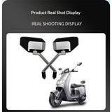 Motorcycle Bar End Mirrors, Handlebar Side Mirror Arrow Universal Rear View Accessories,for Sport Bike Cruisers Touring Scooter