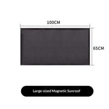 Car Sunroof Sunshade Cover Updated | Car Window Screens for Camping with Sun Glare, UV Rays | Moonroof Cover with Breathable Mesh Sun Shade（100*65cm）