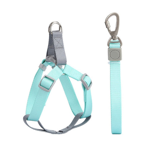 Soft No Pull Dog Harness - Adjustable Step in Dog Harness with Heavy Duty Buckle, Freedom Nylon Dog Halter Vests for Small Medium Large Dogs Easy Walking Training (L) In Australia - Darrahopens