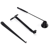 3 in 1 Candle Tools Set, Candle Wick Trimmer, Candle Cutter, Candle Snuffer, Candle Wick Dipper Accessory Set - Black In Australia - Darrahopens