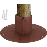 Winter Protection for Palm Trees Root - Palm Root Protection Bag, Thermal Plant Cover Protector with Drawstring for Plants and Trees, Reusable（brown）