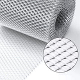 Gutter Guard Mesh 5 Inch x 19.68 Feet Aluminum Gutter Guard from Leaves Gutter Covers Screen Leaf Gutter Guard Protection for DIY Cutting Leaf Rain Gutter Guards, Silver