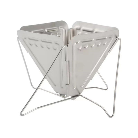 Stainless Steel Pour-Over Collapsible Coffee Drip, Durable, Portable, Easily Foldable, for Office Travel Picnic Camping