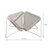 Stainless Steel Pour-Over Collapsible Coffee Drip, Durable, Portable, Easily Foldable, for Office Travel Picnic Camping