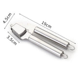 Barrell Handle Garlic Press,Stainless steel manual garlic press, home use garlic crushing tool, new kitchen garlic paste tool