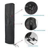 Patio Heater Covers, Waterproof Outdoor Heater Cover with Zipper Heavy Duty Electric Heater Storage Cover for Patio Outside Home Use (10.2" x 12.6" x 41")