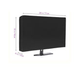 Flexible cloth computer dust cover for computer monitors and most brands of in-room flat screen TVS (71*46*10cm)