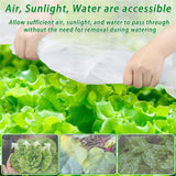 2 Pack Garden Netting for Raised Beds, Raised Bed Plant Covers for Garden Protection, Fine Mesh Bird Netting Pest Barrier Screen with Drawstring and Clips for Protecting（Only cover） In Australia - Darrahopens