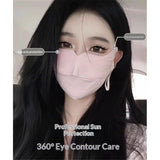 UV Face Mask for Women Sun Protection Face Cover Breathable Face Covering Outdoor Cycling Hiking（pink） In Australia - Darrahopens
