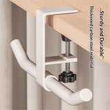Heavy-Duty Backpack Hanger for Desk & Table, Adjustable Desk Hook for Bag with Capacity, Backpack Holder & Purse Hook for Table, Clip-On Desk Bag Hook for Office Classroom Home In Australia - Darrahopens