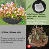 10X10”Self Watering Hanging Basket Liner 20Pcs Watering Liners Absorbing Mat Self Watering Liners for Hanging Basket Water Catcher Coconut Liner Auto Watering Mat Plant Insert Watering Devices In Australia - Darrahopens