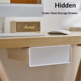 Under Desk Drawer - Large Under Table Hidden Drawer Desk Accessories & Workspace Organizers Desktop Storage Pencil Slide Out Organizer In Australia - Darrahopens