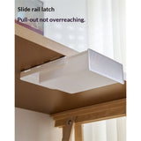 Under Desk Drawer - Large Under Table Hidden Drawer Desk Accessories & Workspace Organizers Desktop Storage Pencil Slide Out Organizer In Australia - Darrahopens