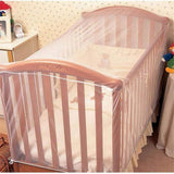 Crib Tent Canopy - Crib Cover to Keep Baby from Climbing Out, Protects from Climbing Out and, Insects, Mosquitoes, Encrypted Baby (135*60*90CM,Only mosquito nets)