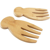 2 pack Home Salad Hands – bamboo-made Salad Serving Utensils for Tossing & Serving, Fruit Humanized Design Curved Handle Food Mixing Tools Kitchen Gadget In Australia - Darrahopens