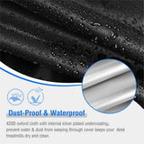 Under Desk Treadmill Cover Walking Pad Cover Waterproof Protective Dust-Proof for Home Walking Treadmill Indoor Office Under Desk Running Machine（49*23*6in）