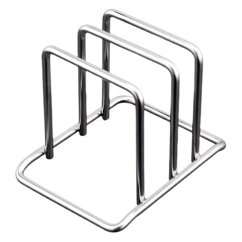 Small Size Stainless Steel Wire Cutting Board Holder, Cutting Board Rack Organizer Kitchen, Wire Chopping Board Stand Cutting Board Storage Rack Organizer