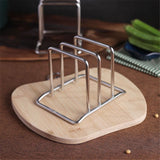 Small Size Stainless Steel Wire Cutting Board Holder, Cutting Board Rack Organizer Kitchen, Wire Chopping Board Stand Cutting Board Storage Rack Organizer