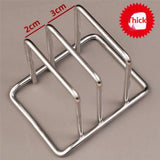 Small Size Stainless Steel Wire Cutting Board Holder, Cutting Board Rack Organizer Kitchen, Wire Chopping Board Stand Cutting Board Storage Rack Organizer