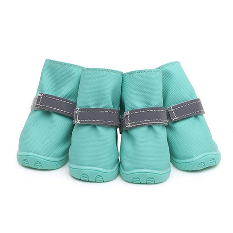 Dog Shoes for Large Dogs, Dog Boots & Paw Protectors for Winter Snowy Day, Summer Hot Pavement, Water-Resistant in Rainy Weather, Outdoor Walking（4#） In Australia - Darrahopens