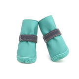 Dog Shoes for Large Dogs, Dog Boots & Paw Protectors for Winter Snowy Day, Summer Hot Pavement, Water-Resistant in Rainy Weather, Outdoor Walking（4#）