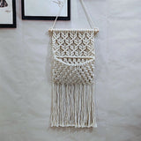 Organizer Wall Mounted, Hanging Woven Basket for Home Office Decor, the Door Key and Mail Letter Envelope Holder for Entryway Hallway In Australia - Darrahopens