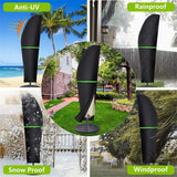 Cantilever Patio Umbrella Cover with Push Rod - Waterproof Patio Parasol Covers with Zipper for Offset Outdoor Umbrellas In Australia - Darrahopens