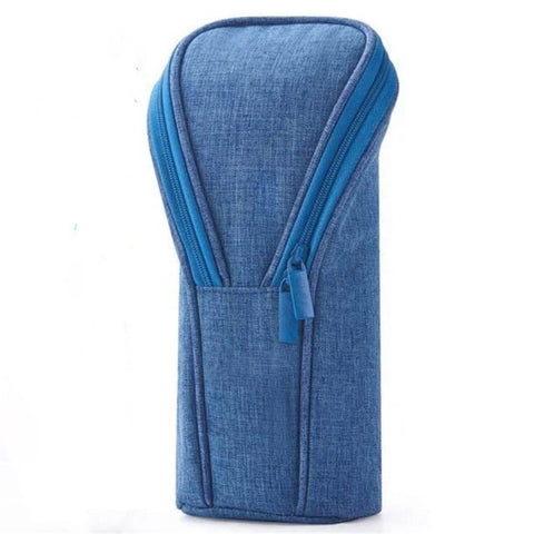Pencil Case Pouch, Standing Pen Pouch Bag, Foldable Stand up Pencil Holder Organizer, Small Portable Pencil Box for School Office Supplies In Australia - Darrahopens